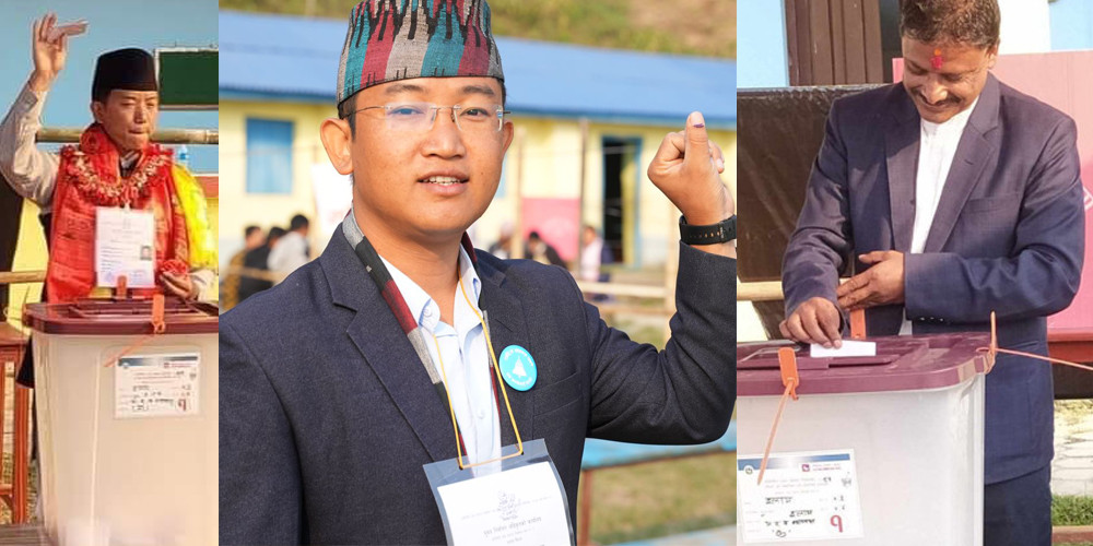 इलाम २ मा एमालेका नेम्वाङ, रास्वपाका लिम्बु र कांग्रेसका खड्काले गरे मतदान